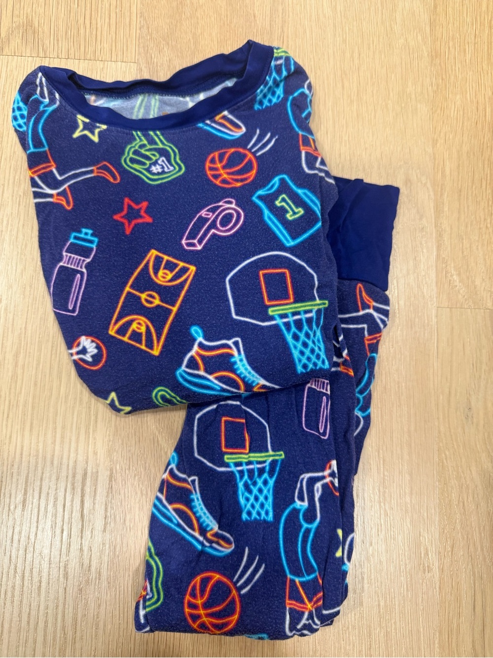 Kiki and Lulu Nothin but Neon Toddler Boy Pajamas 2T